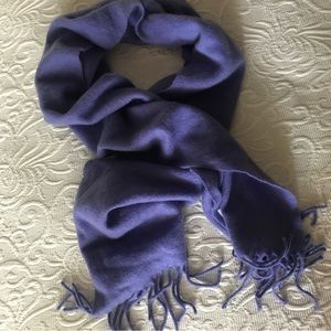 Purple Cashmere Scarf